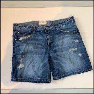 Zara denim shorts